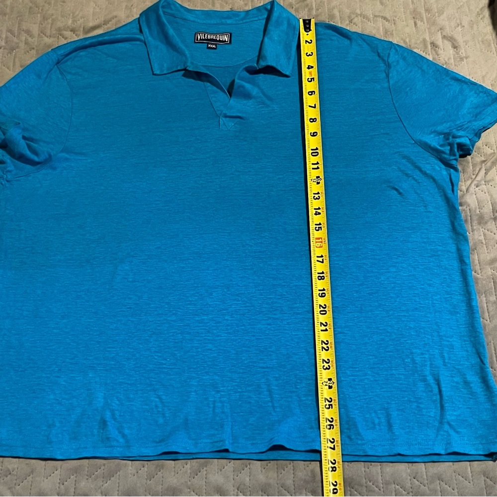 Vilebrequin linen polo shirt mens‎ XXXL NWOT - Picture 9 of 14